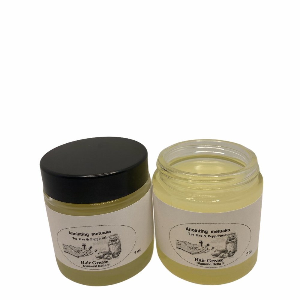 Anointing Metuaka Tea Tree and peppermint Hair Grease 7 oz